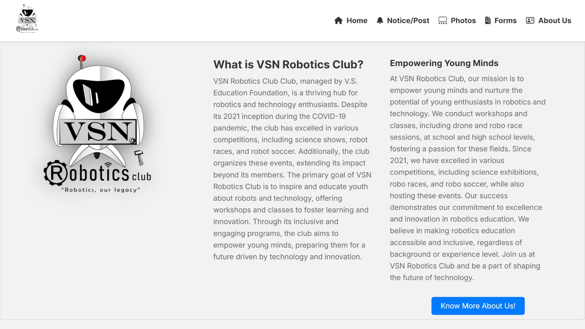 VSN Robotics Club